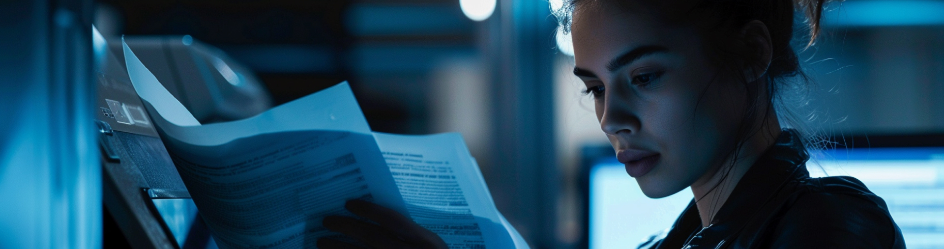 Digitalize o Futuro com a Docknox - mulher vendo documento